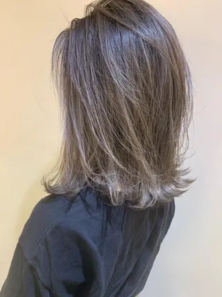 ミディアム カラー 髪質改善サロン 心斎橋ARCHEのヘアスタイル