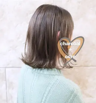 ミディアム カラー 斉藤 貴也のヘアスタイル