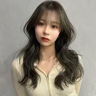 ロング カラー 本場の韓国ヘア 🇰🇷 中尾 崇人のヘアスタイル