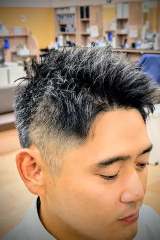 ショート 理容プラージュ燕三条 福井のヘアスタイル
