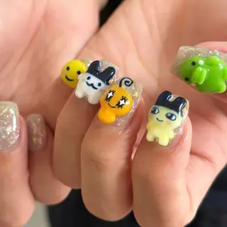 ネイル 直方市ネイルサロン minuitのネイルデザイン