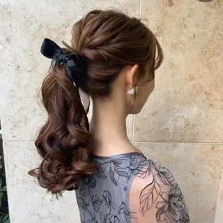 ヘアアレンジ たかや みなみのヘアスタイル