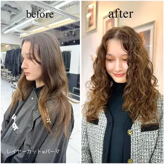 ロング パーマ 無料カットモデル募集 /　 Juanのヘアスタイル