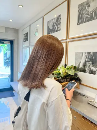 セミロング カラー メンズ眉毛サロン⚪️ マユクリア名古屋栄店の眉毛・アイブロウイメージ