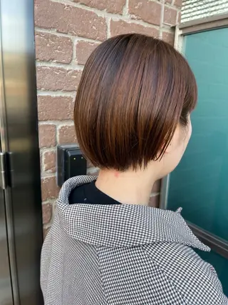 ショート メンズ 久木原 ゆりのヘアスタイル