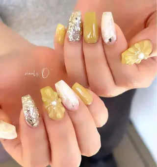 ネイル 大人可愛いネイル🎗 Hinaのネイルデザイン