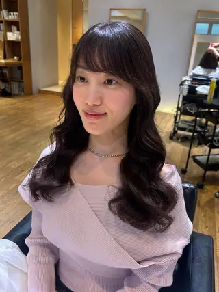 パーマ 韓国風パーマ/ オリーブ🇰🇷あゆのヘアスタイル