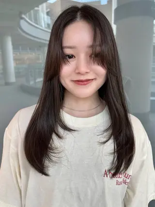 ロング カラー K-two谷町❄️ hinaのヘアスタイル