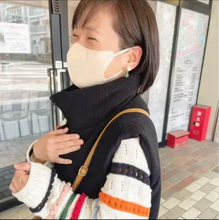 ミディアム カラー mEg hair creation新川崎店所属・荒川 ひなの 新川崎のヘアスタイル