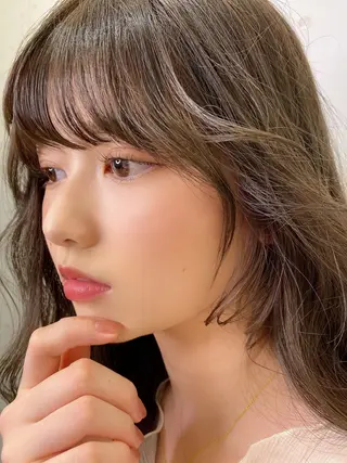 ロング カラー 韓国/ワンホンヘア 髪質改善/MaCoのヘアスタイル