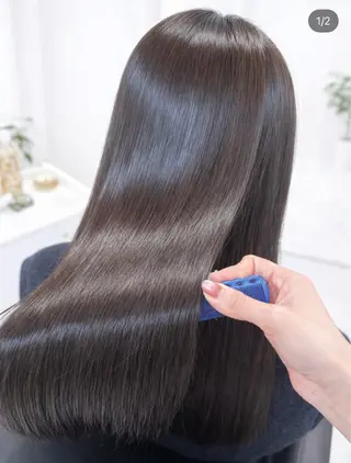 ミディアム Emuest心斎橋 SAKIのヘアスタイル