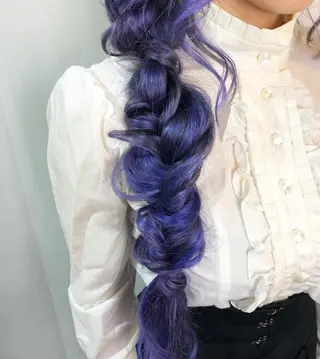 ヘアアレンジ ✨韓国風ヘア/艶髪 カラー✨yumeのヘアスタイル