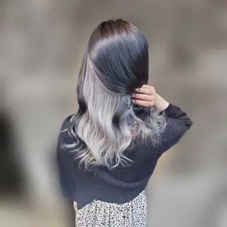 ロング カラー 派手髪/ハイトーン/ エクステ✨ユウキのヘアスタイル