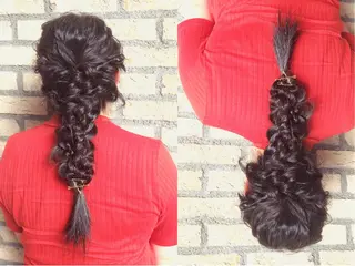 ヘアアレンジ 菊池 栄里奈のヘアスタイル