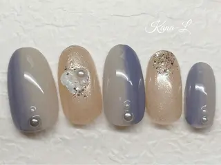 カラー ネイル 芦辺 香奈のネイルデザイン