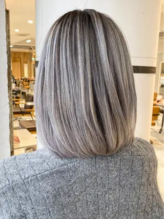 ミディアム カラー welring hair salonのヘアスタイル