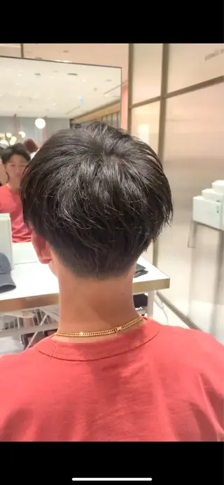 カラー メンズ 韓国ヘア/レイヤー/ 顔まわり/りょーとのヘアスタイル