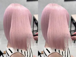 ショート カラー ブリーチ/ハイトーン LOWRL【ロウル】のヘアスタイル