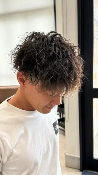 ショート 川田 仁のヘアスタイル