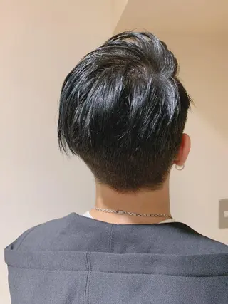 ショート カラー メンズ Watai 艶髪 當間 大知のヘアスタイル