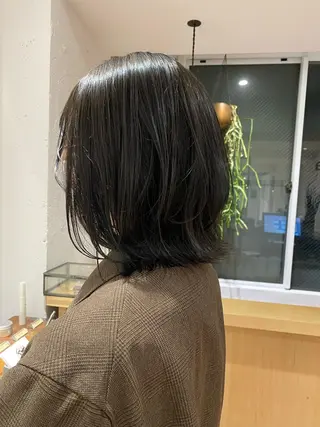 セミロング カラー Lomalia 🤍🫧/makoのヘアスタイル