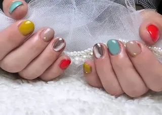 ネイル 賀城 美幸のネイルデザイン