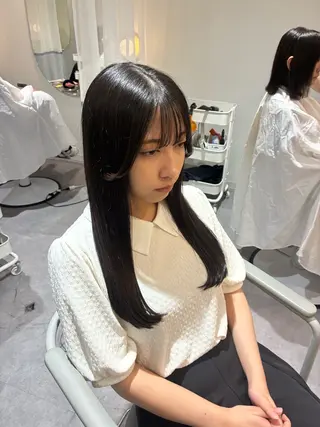 ロング 石井綾華🩰 ブリーチモデル募集✨のヘアスタイル