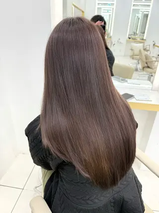 ロング カラー 名古屋/レイヤー 島原　由璃のヘアスタイル