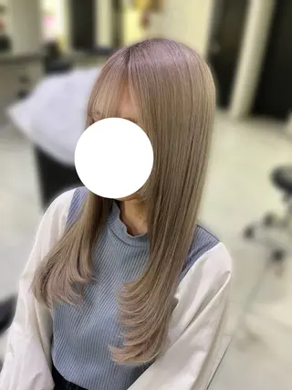 ロング 杉山 愛のヘアスタイル