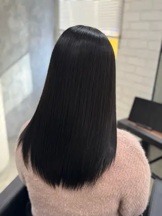 セミロング 縮毛矯正・髪質改善 支持率No1🫧北島のヘアスタイル