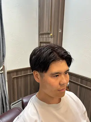 ミディアム メンズ 伊藤 博紀のヘアスタイル
