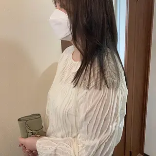 セミロング 🕊mtm🫧梅田/ 定額制/透明感/艶髪のヘアスタイル