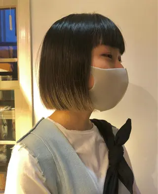 ショート NOUN所属・eri kinjoのヘアスタイル