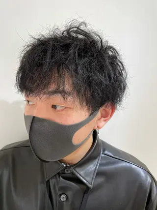 カラー パーマ メンズ 過去一の柔髪ヘア 🌿einshairのヘアスタイル