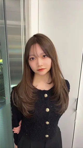 ロング 💖海外girl💖 レイヤー/MEARIのヘアスタイル