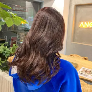 ロング カラー 韓国レイヤーカット★ 小林大樹のヘアスタイル