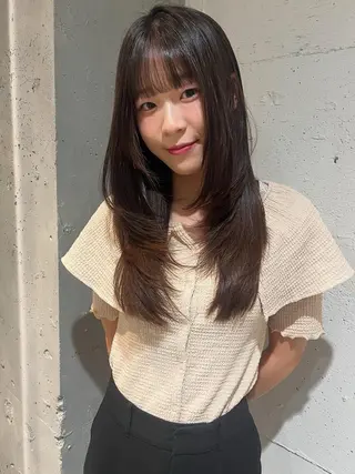 ロング Juna✂️ レイヤー / ボブのヘアスタイル