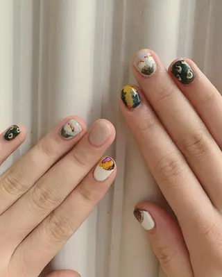 ネイル たまる所属・たまる かおるのネイルデザイン