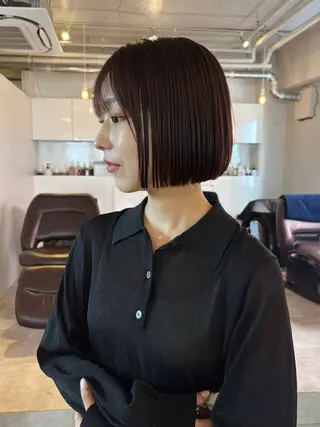 ショート 🍑透明感hair ・NENE🍑のヘアスタイル