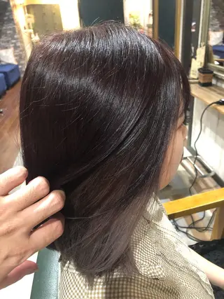 ミディアム 山崎 晃治のヘアスタイル