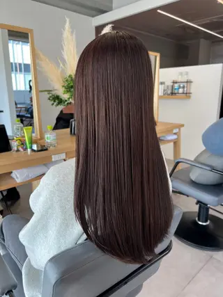 ロング カラー Ore🫧タナカマヤ /柔らかい質感カラーのヘアスタイル