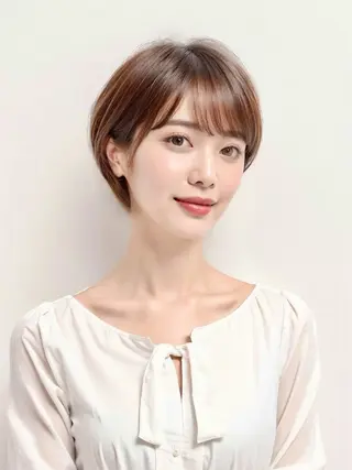 ショート 【ショート・ボブ】 *小泉 千晶*のヘアスタイル