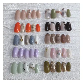 ミディアム ネイル 👑enen style👑のネイルデザイン