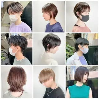 ショート シンプル+αな デザインを 松崎陸のヘアスタイル