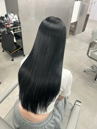 ロング カラー ♡透明感/艶カラー /haruka♡のヘアスタイル