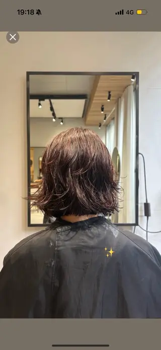 ショート カラー ボブ/レイヤーカット ✂︎ AYUMIのヘアスタイル