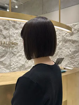 ショート カラー 銀座/ヘアセット/ 島村美帆のヘアスタイル