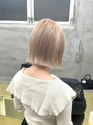ショート カラー 🌿似合わせ透明感 カラー松本朋幸🌿のヘアスタイル