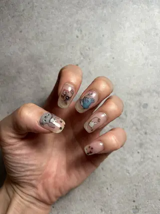 ネイル Yakko pas á pasのネイルデザイン