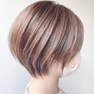 ショート カラー 【赤み消しカラー】 中野浩太のヘアスタイル